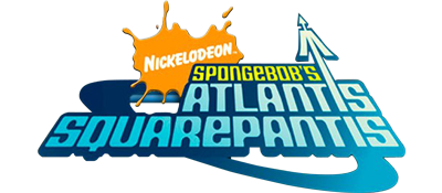 SpongeBob's Atlantis SquarePantis title screen for Playstation 2